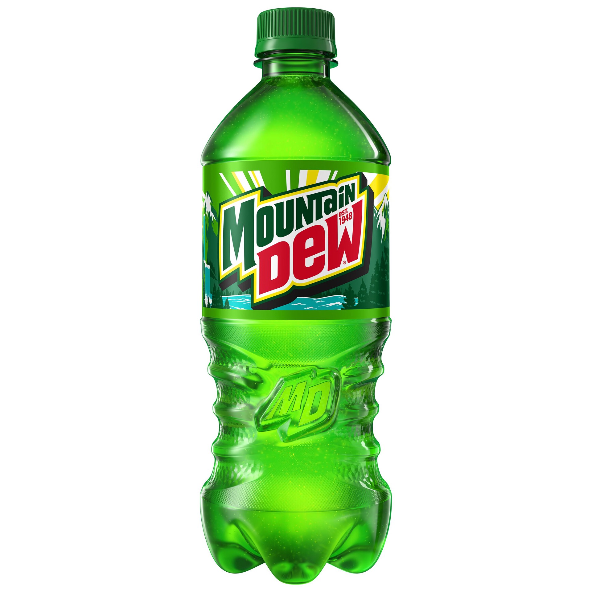 slide 1 of 3, Mtn Dew 20 - fl oz Citrus Soft Drink, 1 ct