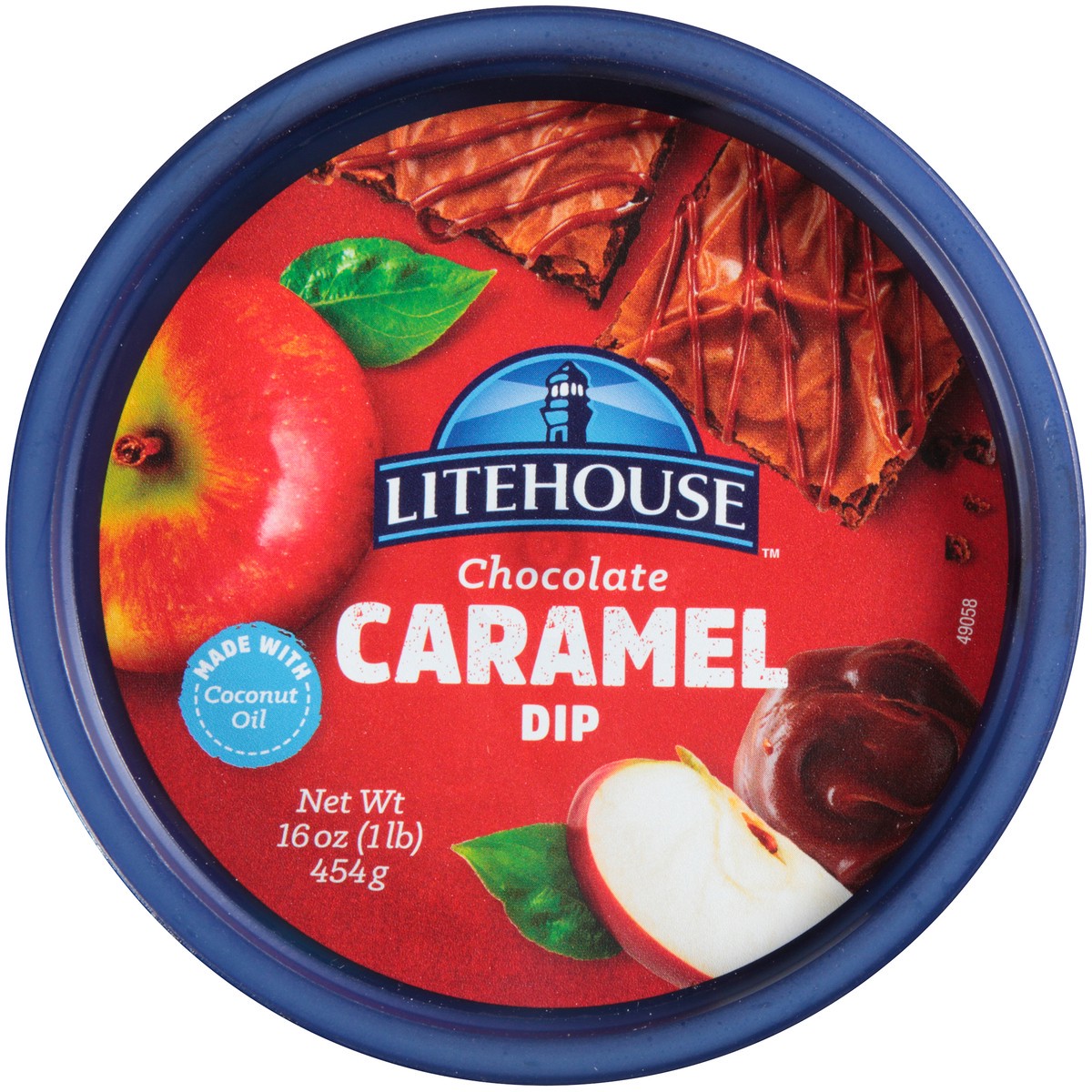 slide 10 of 12, Litehouse Chocolate Caramel Dip 16 oz. Tub, 16 oz