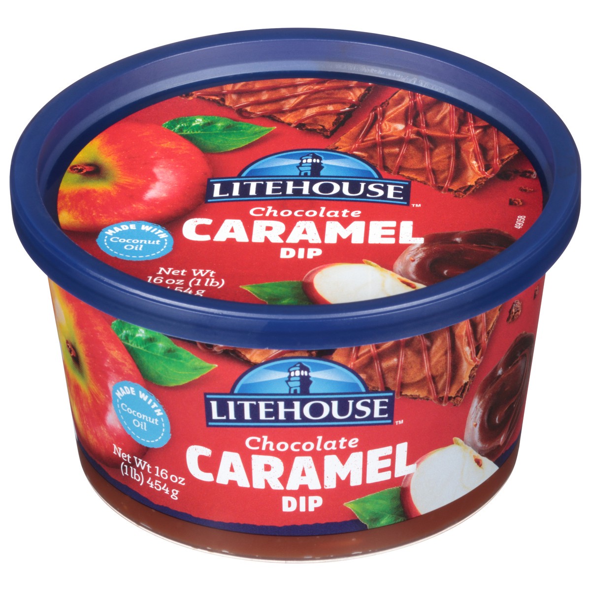 slide 7 of 12, Litehouse Chocolate Caramel Dip 16 oz. Tub, 16 oz