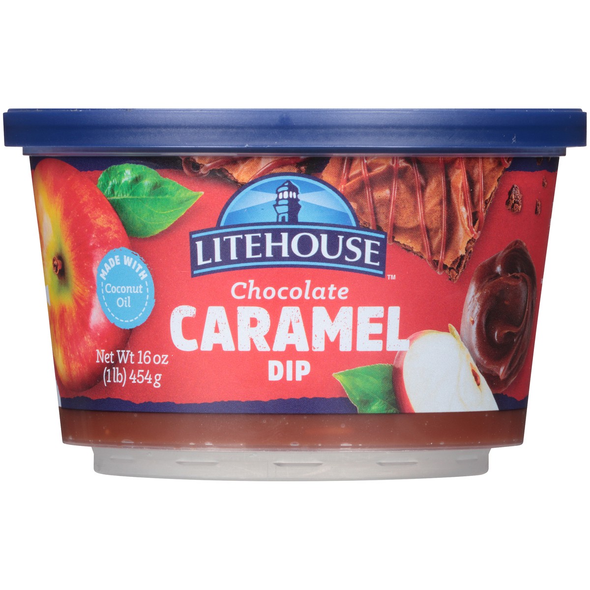 slide 9 of 12, Litehouse Chocolate Caramel Dip 16 oz. Tub, 16 oz