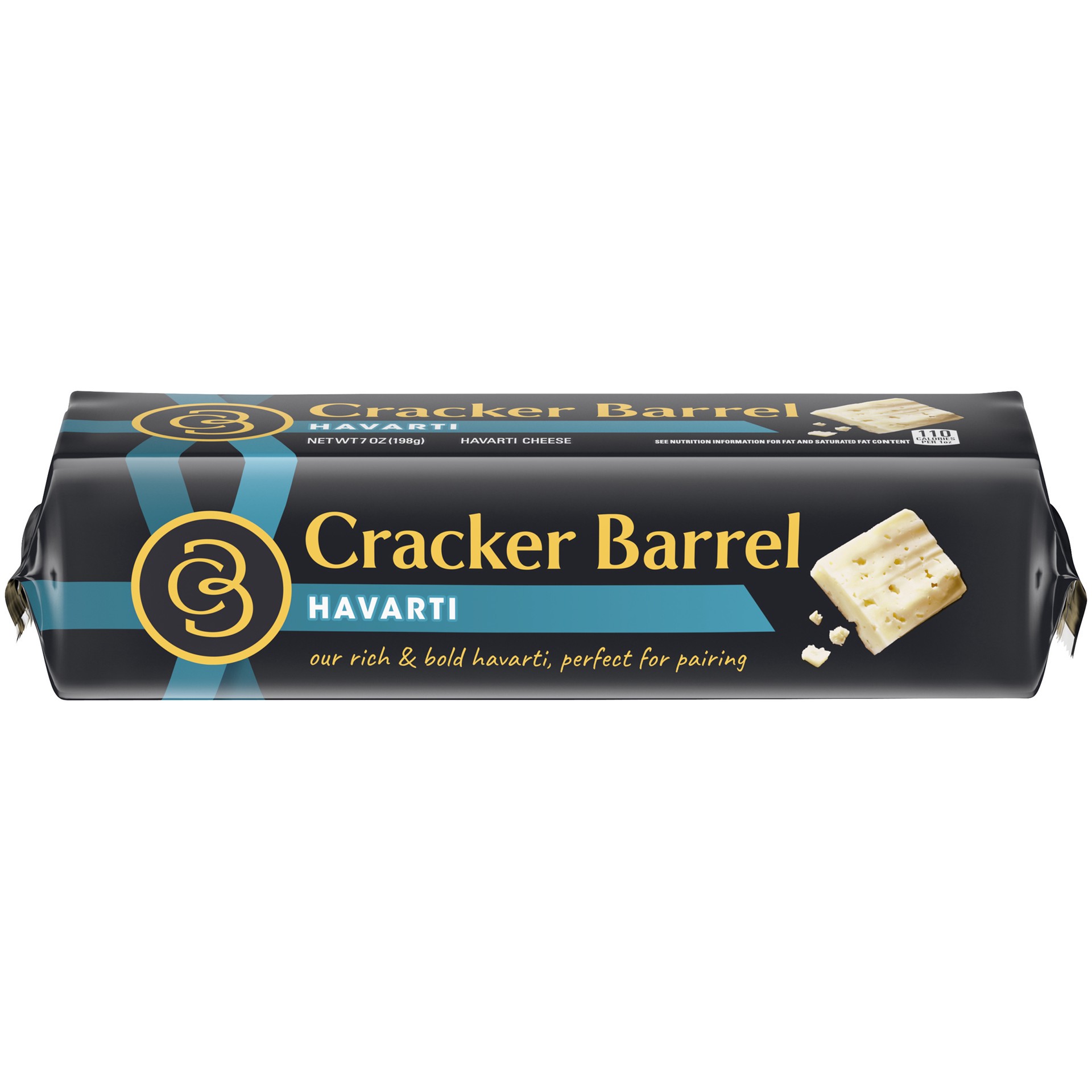 slide 1 of 6, Cracker Barrel havarti cheese, 7 oz