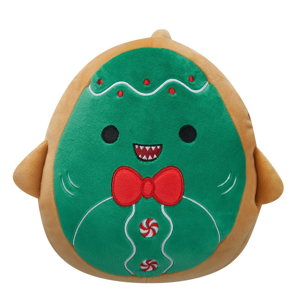 slide 1 of 1, Squishmallows 8" Gingerbread Shark Plush Toy, 8 in