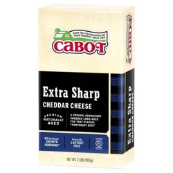 Cabot Cheese, Extra Sharp White Cheddar