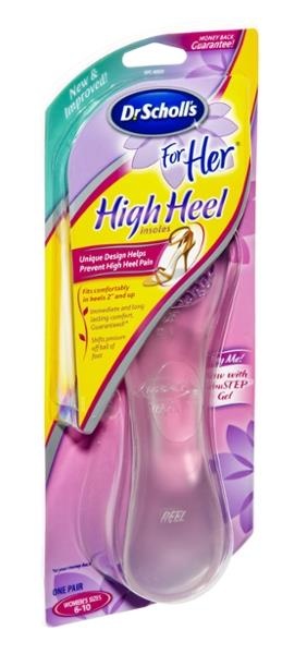 slide 1 of 1, Dr. Scholl's Insoles, High Heel, Women's Sizes 6-10, 1 ct