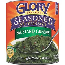 Glory Foods Seasoned Southern Style Greens Mustard - 27 Oz