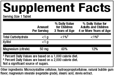 slide 2 of 2, Natural Factors Magnesium Citrate, 90 g