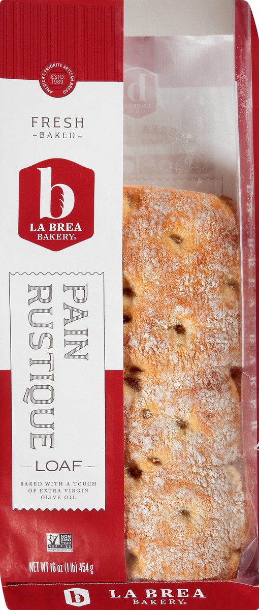 slide 5 of 8, La Brea Bakery Pain Rustique Loaf 16 oz, 16 oz