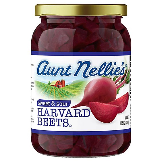 slide 1 of 6, Aunt Nellies Beets Harvard Sweet & Sour - 15.5 Oz, 15.5 oz