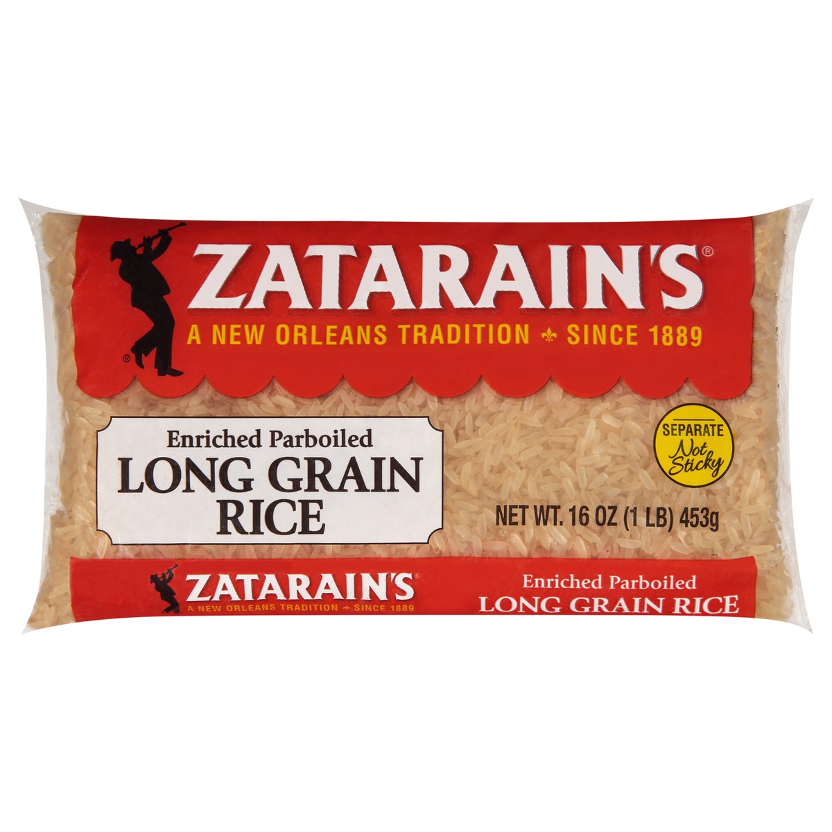 slide 1 of 7, Zatarain's White Rice - Parboiled Long Grain, 16 oz