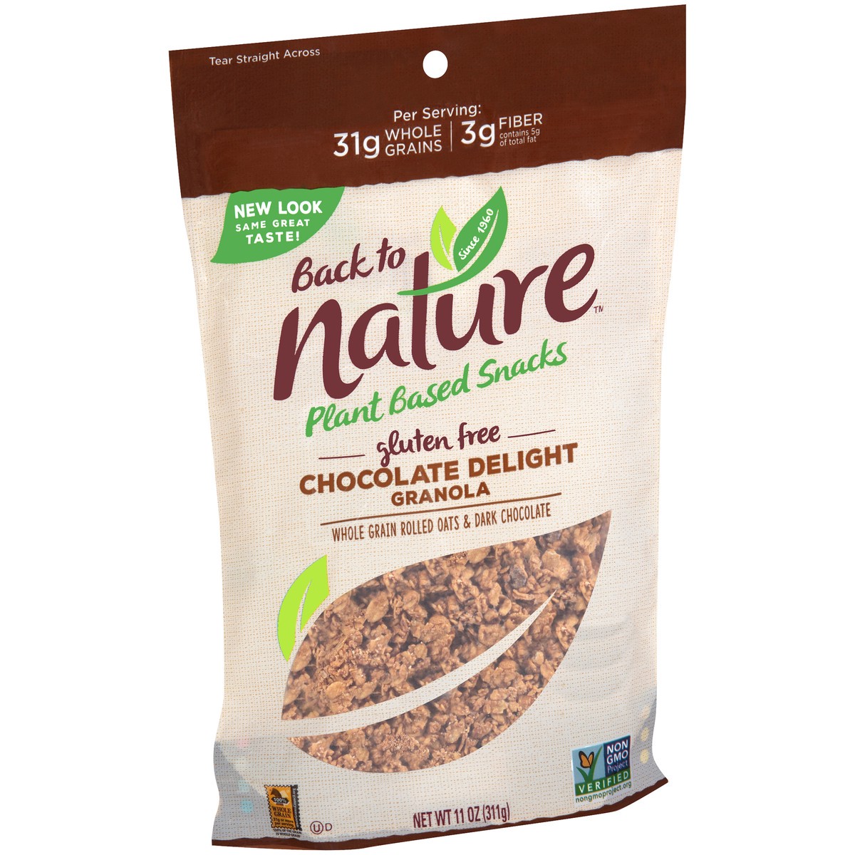 slide 5 of 9, Back to Nature Granola, 11 oz