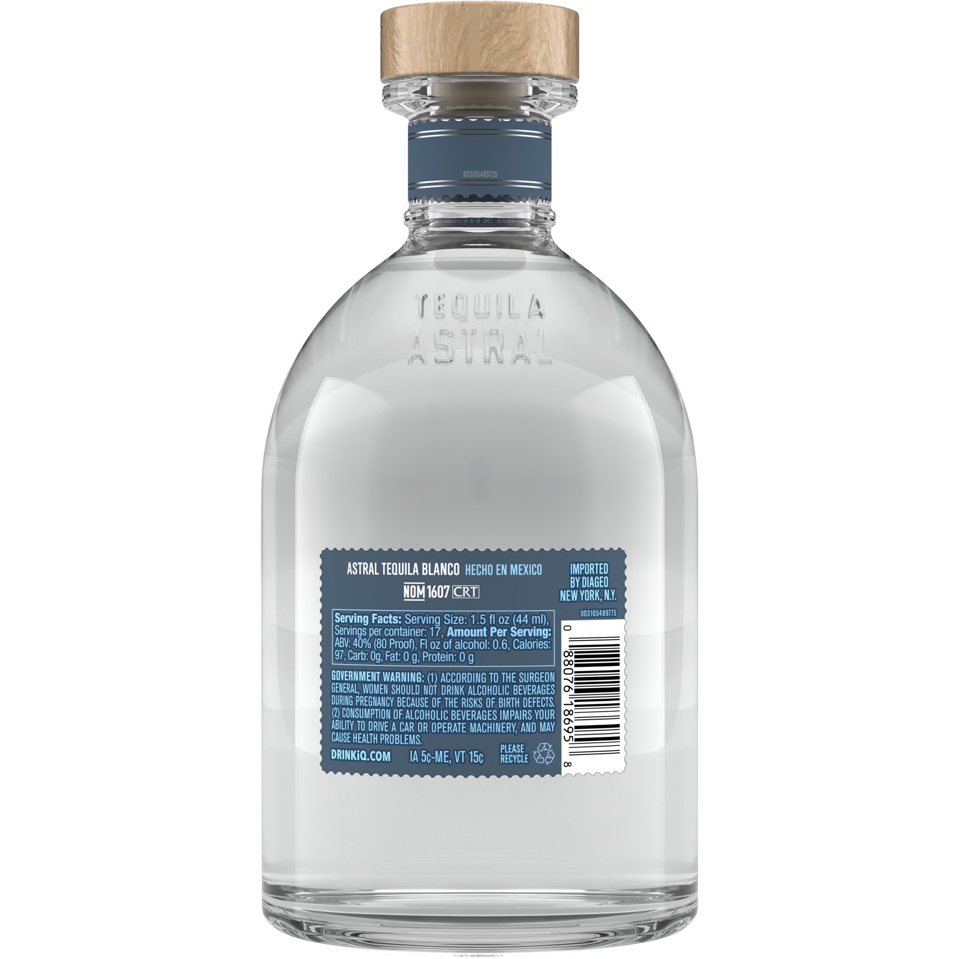 slide 9 of 9, Astral Tequila Blanco Tequila, 750 ml