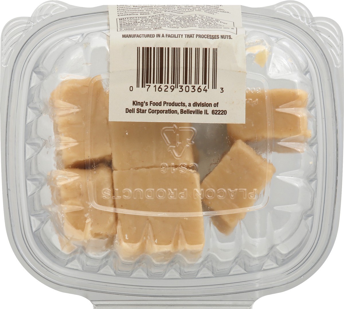 slide 7 of 13, King's Premium White Peanut Butter Fudge 8 oz, 8 oz