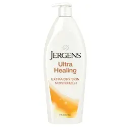 Jergens Ultra Healing Hand and Body Lotion, Dry Skin Moisturizer with Vitamins C, E, and B5 Scented - 21 fl oz