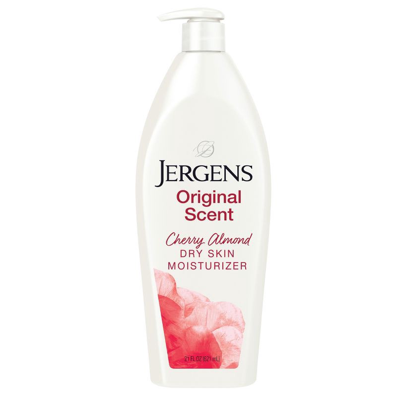 slide 1 of 10, Jergens Original Scent with Cherry Almond Essence Dry Skin Moisturizer, Long Lasting Hydration - 21 fl oz, 21 fl oz