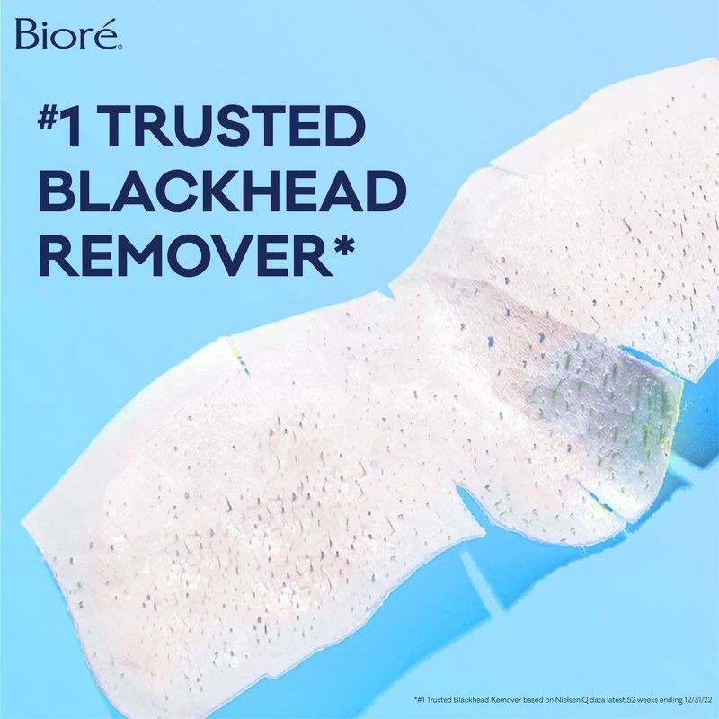 slide 3 of 10, Biore Original Deep Cleansing Blackhead Remover Nose Pore Strips - 14ct, 14 ct