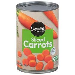 Signature Select Carrots Sliced - 14.5 Oz