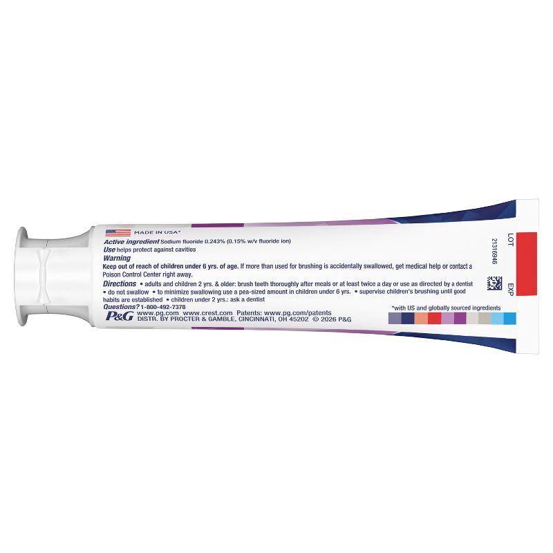 slide 15 of 15, Crest 3D White Advanced Teeth Whitening Toothpaste - Radiant Mint - 3.3 oz, 3.3 oz