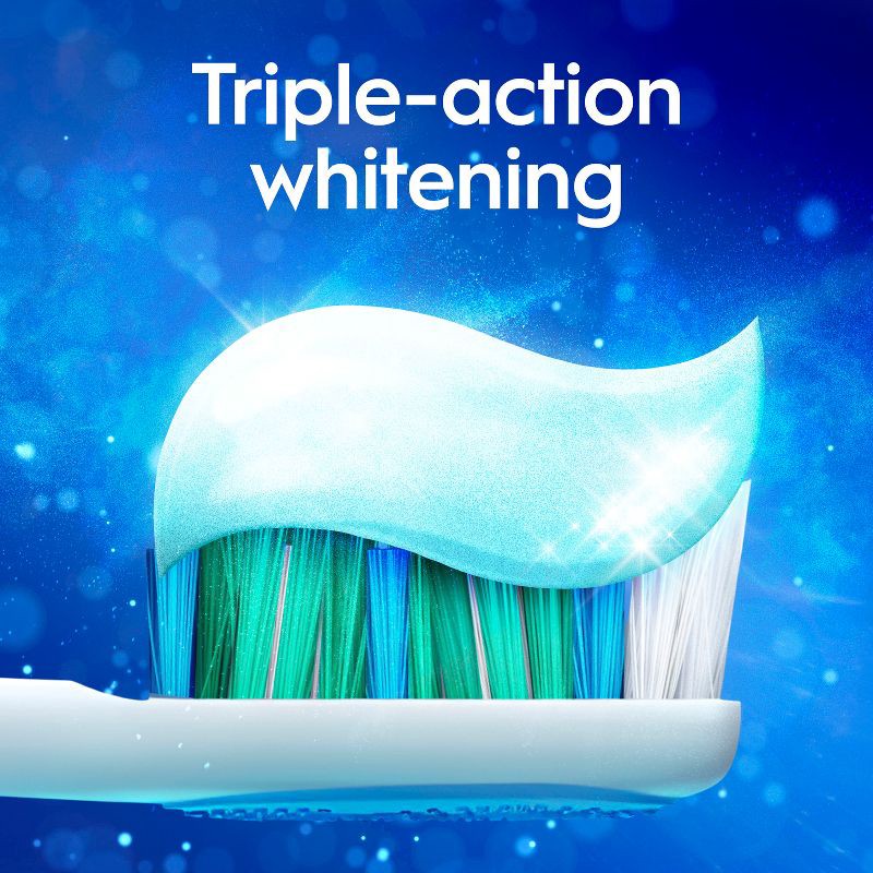 slide 7 of 15, Crest 3D White Advanced Teeth Whitening Toothpaste - Radiant Mint - 3.3 oz, 3.3 oz