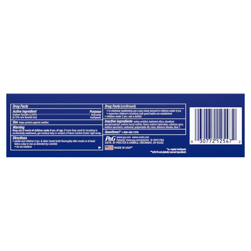 slide 10 of 11, Crest 3D White Advanced Teeth Whitening Toothpaste - Radiant Mint - 3.3 oz, 3.3 oz