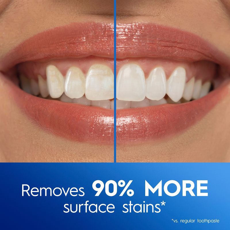 slide 3 of 11, Crest 3D White Advanced Teeth Whitening Toothpaste - Radiant Mint - 3.3 oz, 3.3 oz