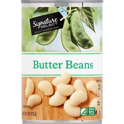 Signature Select Beans Butter - 15 Oz
