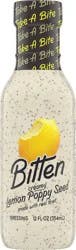 Bitten Salad Dressing Lemon Poppy Seed , 12 oz Bottle