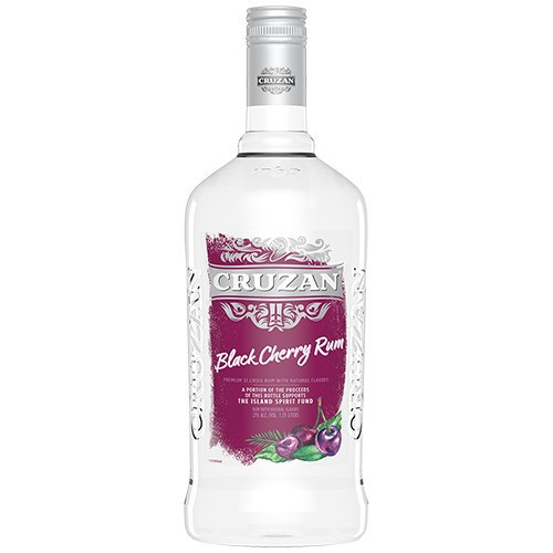 slide 1 of 1, Cruzan Rum - Black Cherry, 1.75 liter