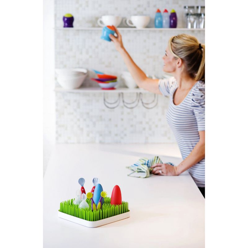 slide 11 of 12, Boon Grass Drying Rack - Green, 1 ct