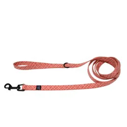 Hamilton Eco Venture Bamboo 6' Leash with Accessory Ring - Orange
