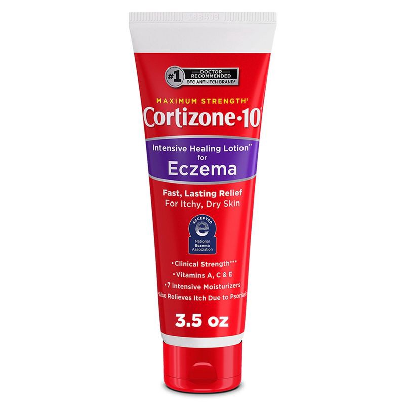 slide 1 of 13, Cortizone-10 Intensive Healing Eczema Relief Lotion for Dry and Itchy Skin - 3.5oz, 3.5 oz