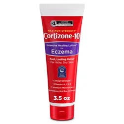 Cortizone-10 Intensive Healing Eczema Relief Lotion for Dry and Itchy Skin - 3.5oz