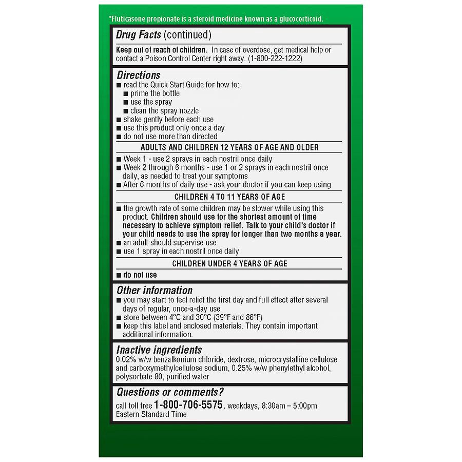 slide 2 of 5, Walgreens Allergy Nasal Spray, 4 ct; 0.62 oz