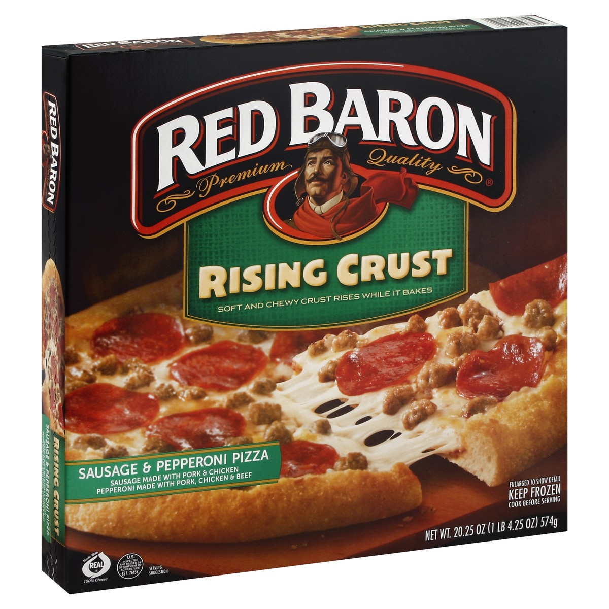 slide 3 of 4, Red Baron Pizza 20.25 oz, 20.25 oz