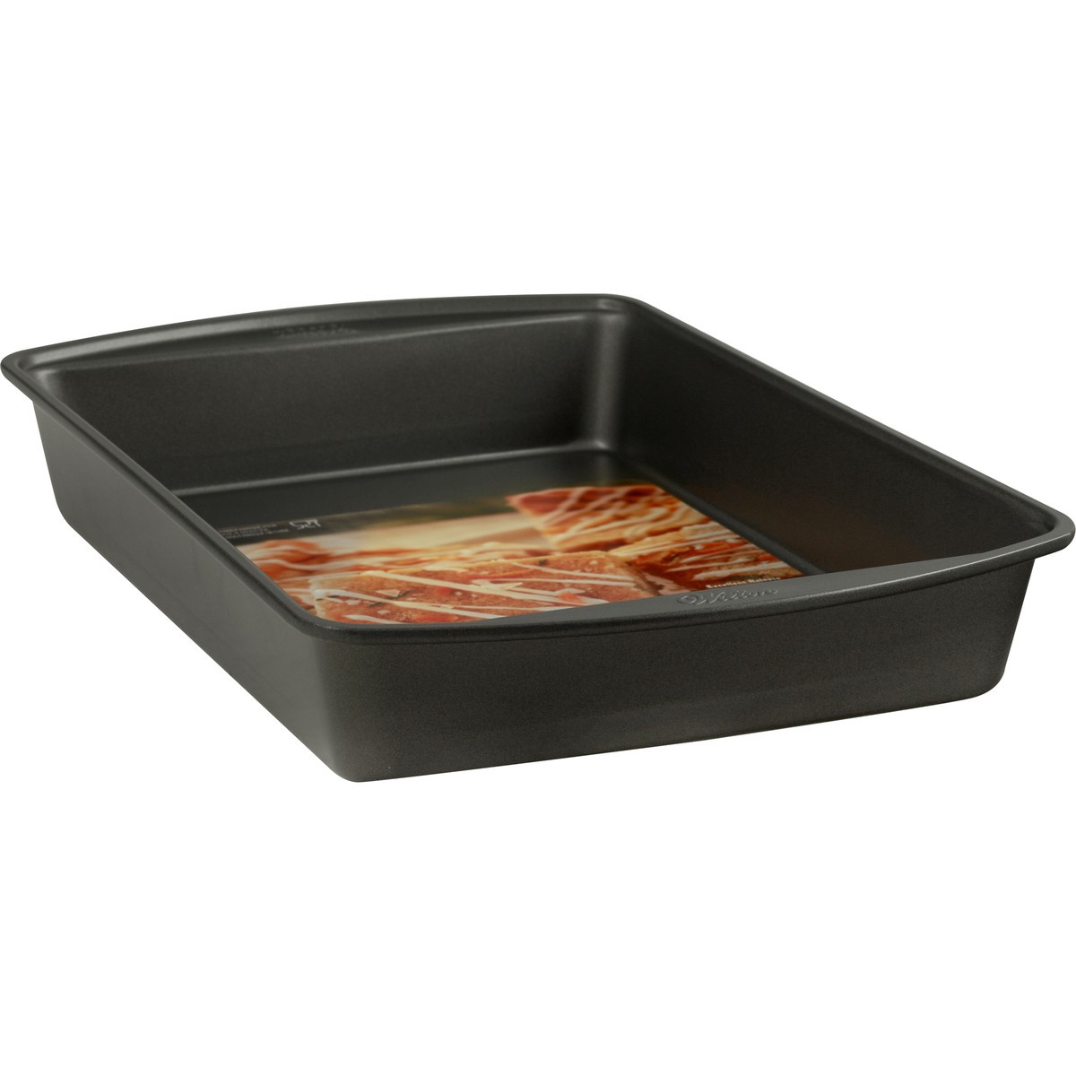 slide 4 of 7, Wilton Perfect Results Oblong Cake Pan, 1 ct