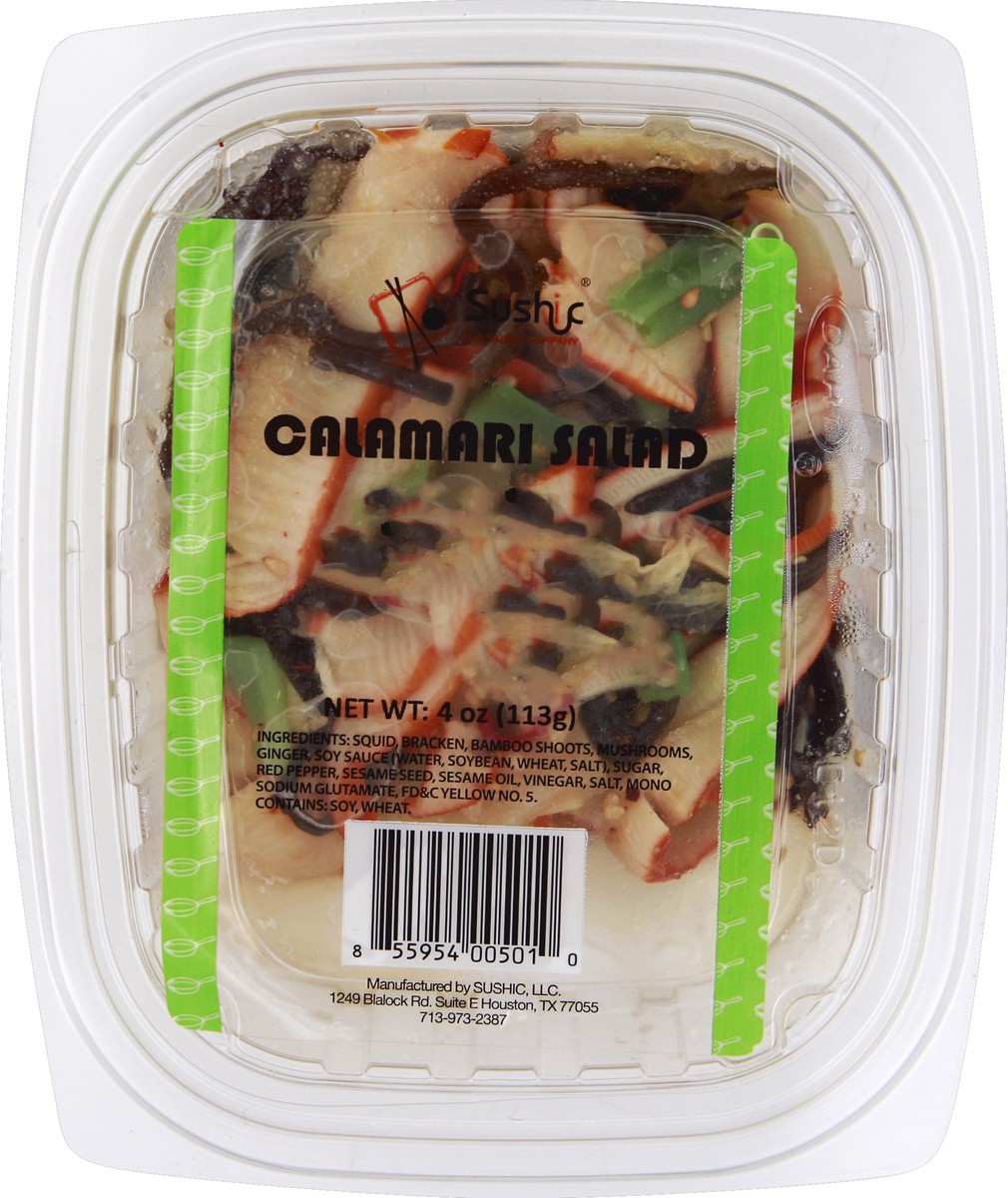 slide 1 of 5, Sushic Salad 4 oz, 4 oz