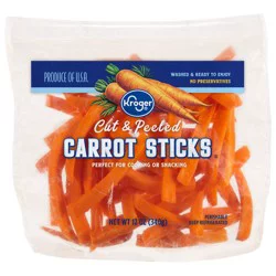 Kroger Cut & Peeled Carrot Sticks