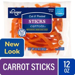 Kroger Cut & Peeled Carrot Sticks