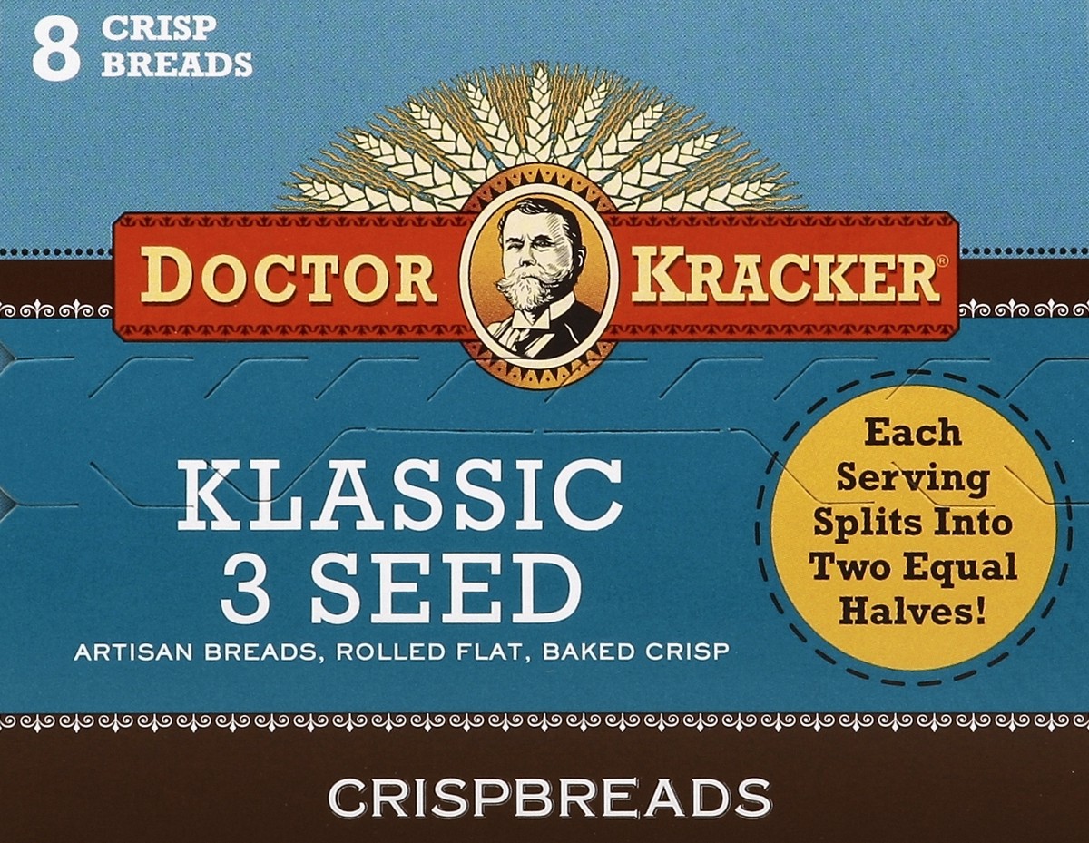 slide 5 of 5, Doctor Kracker Crispbreads 8 ea, 8 ct