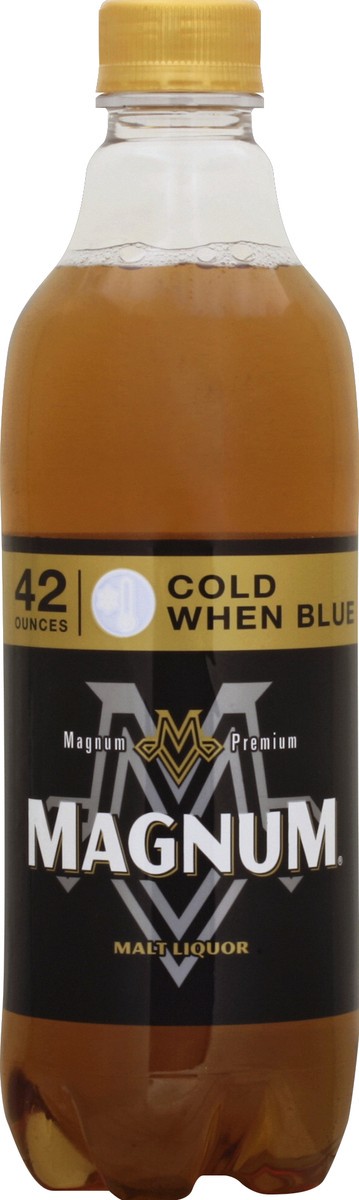 slide 3 of 4, Magnum Malt Liquor, 42 fl. oz. Plastic Bottle, 5.6% ABV, 42 fl oz