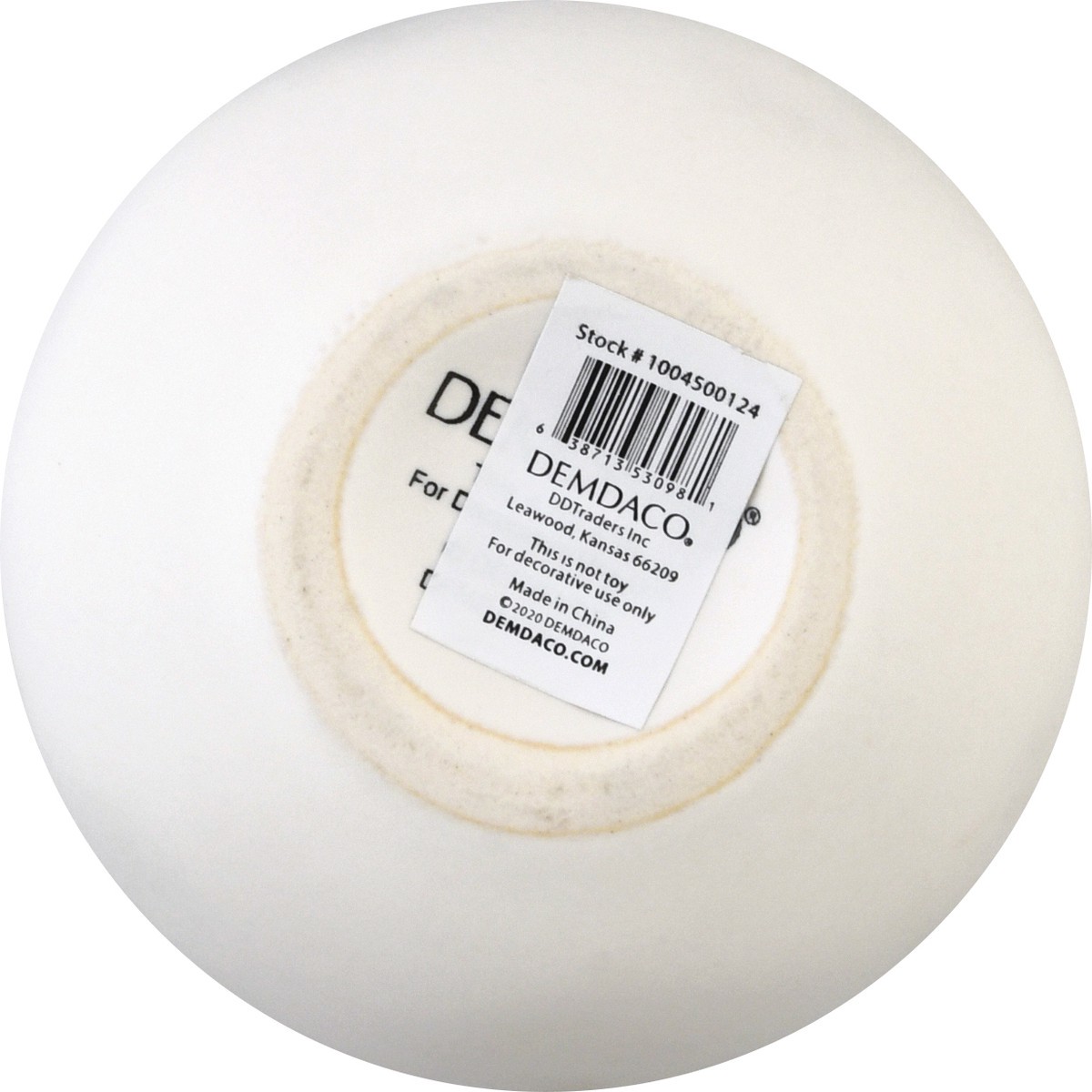 slide 10 of 10, DEMDACO 8 Ounce Just Because Vase 1 ea, 1 ea