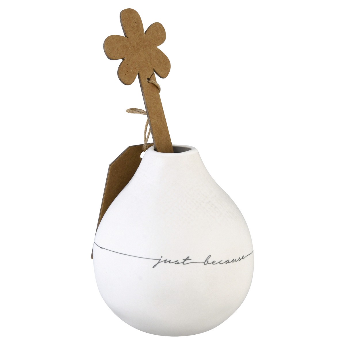 slide 2 of 10, DEMDACO 8 Ounce Just Because Vase 1 ea, 1 ea