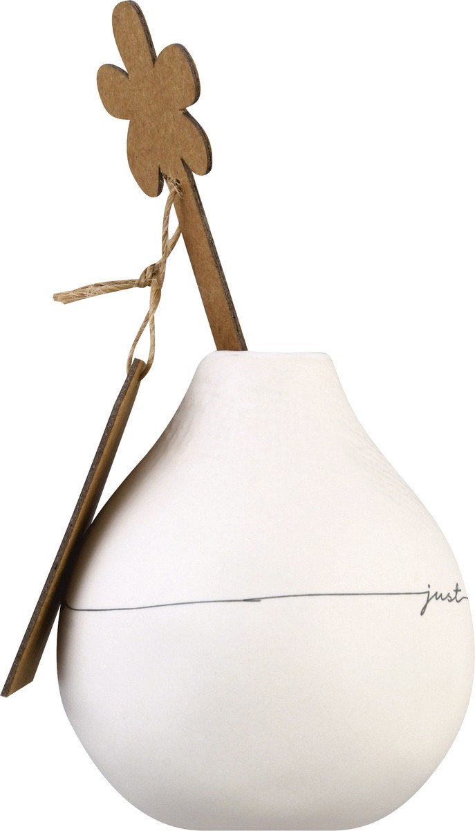 slide 9 of 10, DEMDACO 8 Ounce Just Because Vase 1 ea, 1 ea