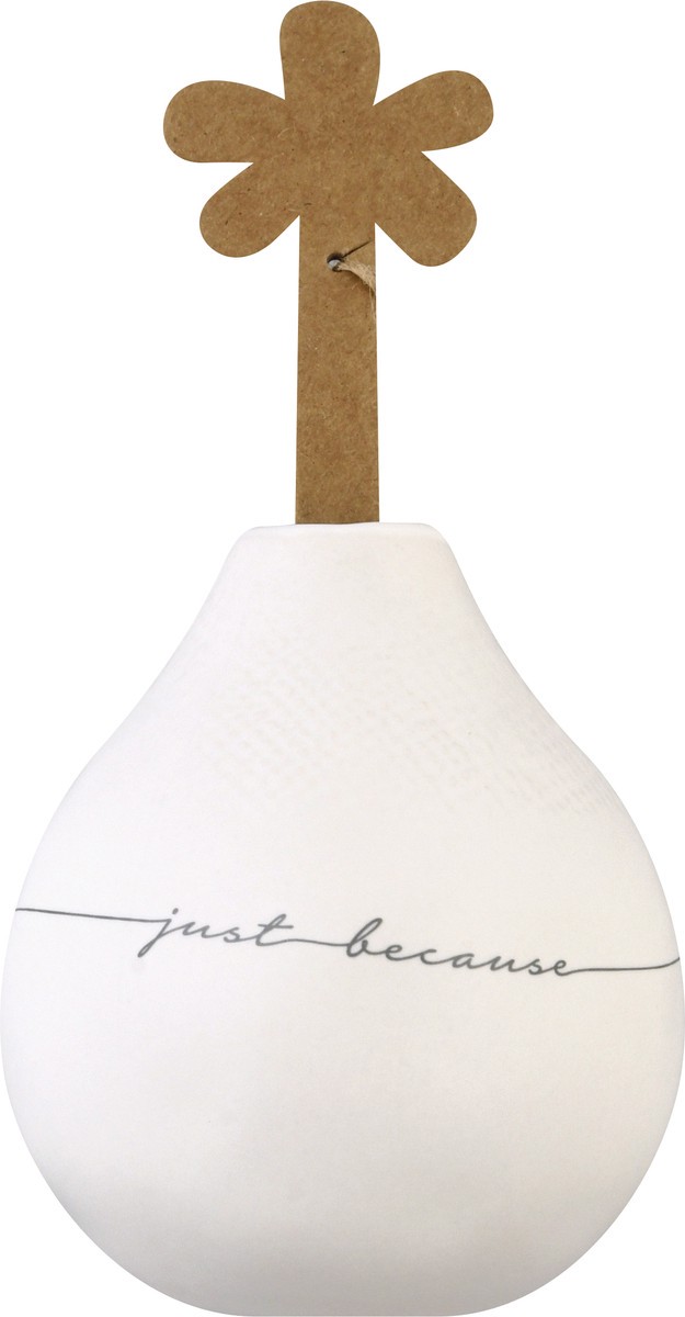 slide 1 of 10, DEMDACO 8 Ounce Just Because Vase 1 ea, 1 ea