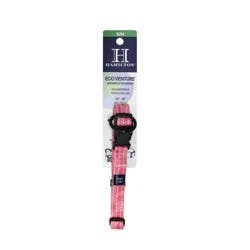 Hamilton Eco Venture Bamboo Adjustable Dog Collar - Pink