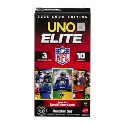 UNO Elite NFL Core 2025 Card Game Booster Set