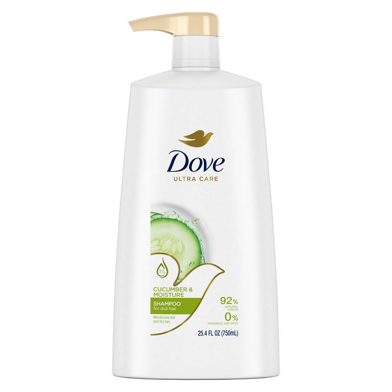 slide 2 of 7, Dove Beauty Cucumber & Moisture Shampoo - 25.4 fl oz, 25.4 fl oz