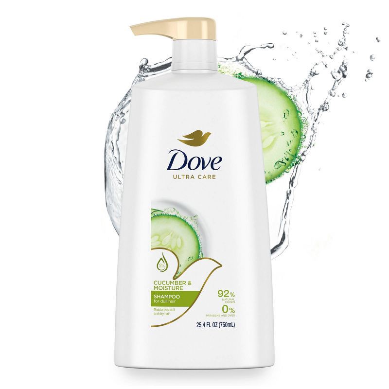 slide 4 of 7, Dove Beauty Cucumber & Moisture Shampoo - 25.4 fl oz, 25.4 fl oz