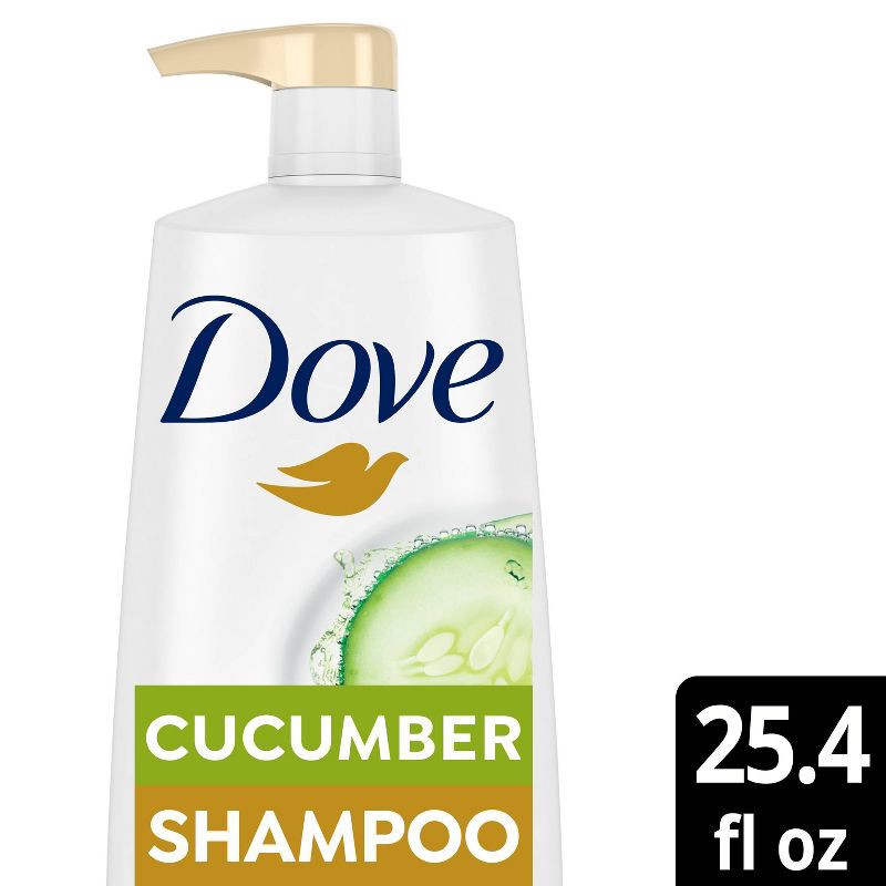 slide 1 of 7, Dove Beauty Cucumber & Moisture Shampoo - 25.4 fl oz, 25.4 fl oz