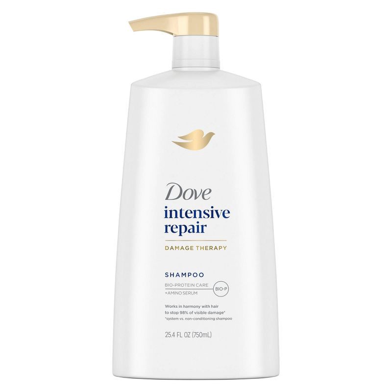 slide 2 of 9, Dove Beauty Intensive Repair Shampoo - 25.4 fl oz, 25.4 fl oz