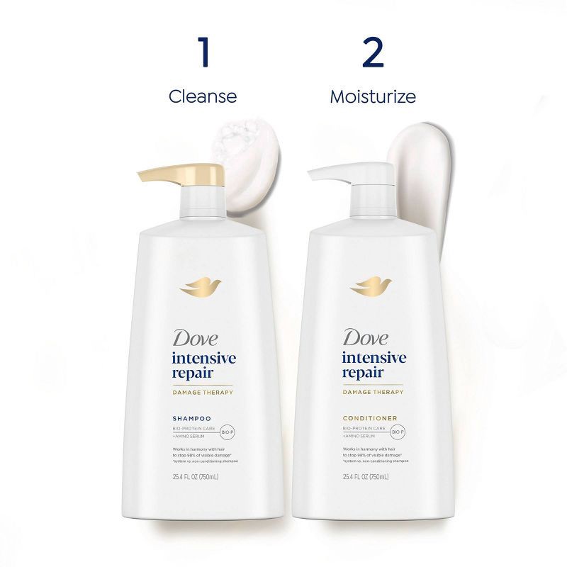 slide 6 of 9, Dove Beauty Intensive Repair Shampoo - 25.4 fl oz, 25.4 fl oz